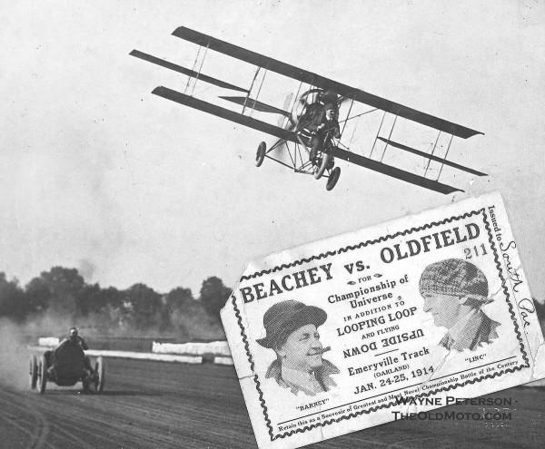 Beachey vs Oldfield — the devil in the sky vs. the demon on the ground